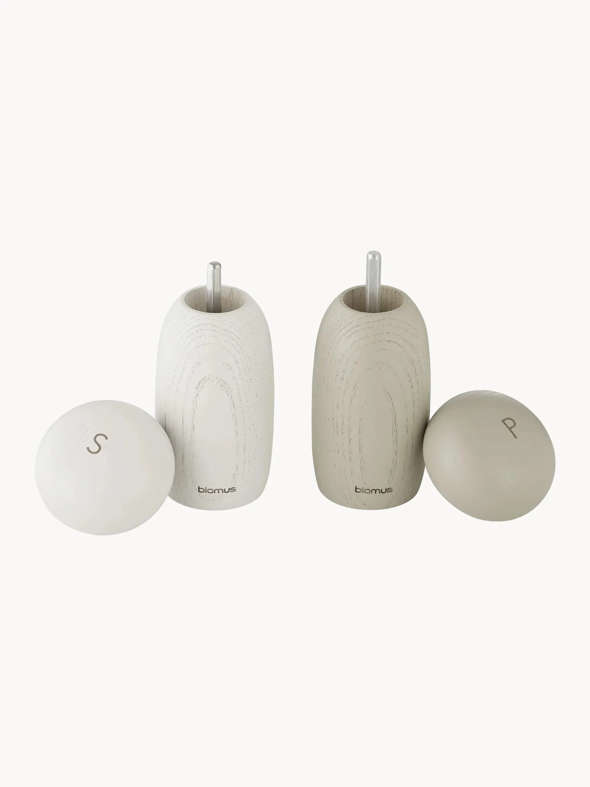 Set macina sale e pepe in legno di frassino Moli 2 pz