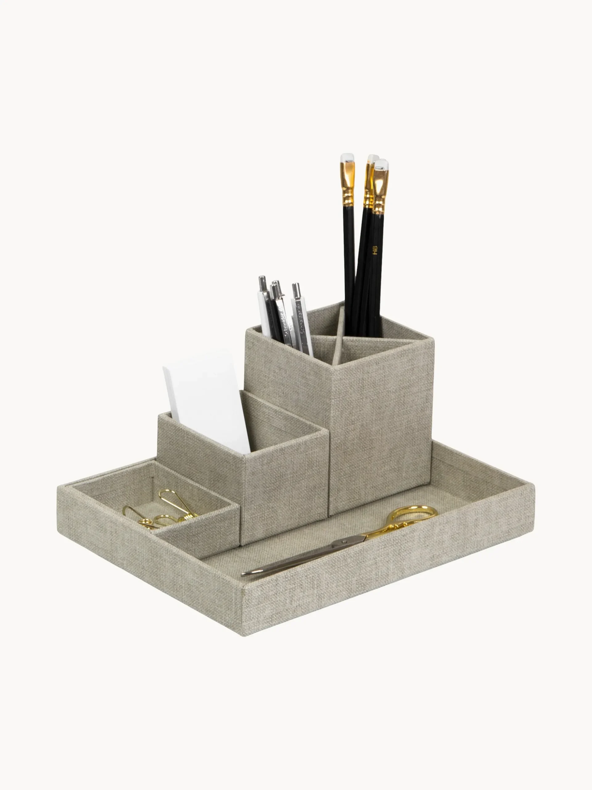 Set organizer da scrivania Lena 4 pz