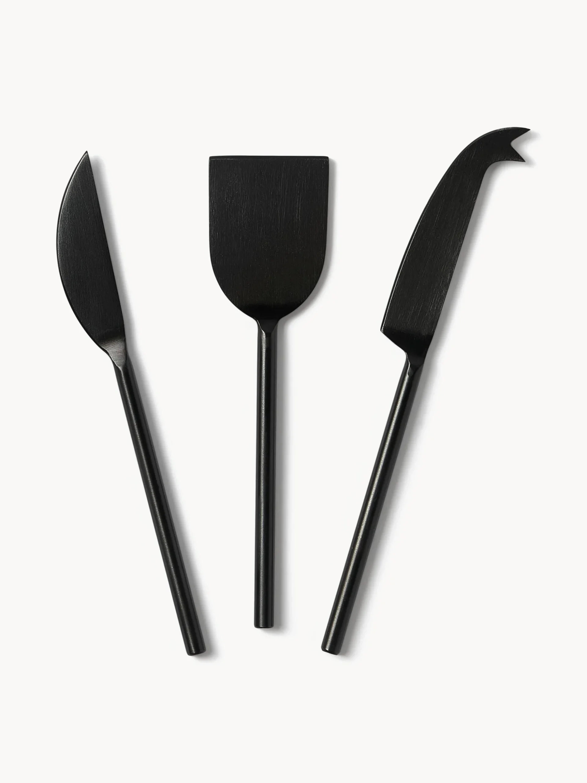 Set piatto da portata con coltelli da formaggio Jaya 4 pz