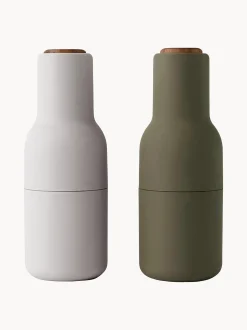 Set saliera e pepiera con tappo in legno di noce Bottle Grinder 2 pz