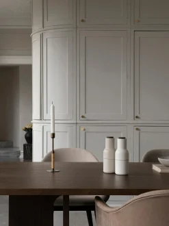 Set saliera e pepiera di design con coperchio in legno di noce Bottle Grinder 2 pz