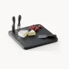 Set vassoio da portata con coltelli da formaggio Fromage 4 pz