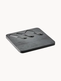 Set vassoio da portata con coltelli da formaggio Fromage 4 pz