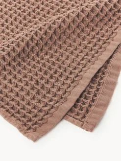 Set asciugamani con struttura waffle Ines, varie misure