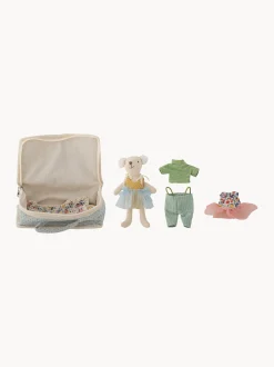 Set bambola con borsa e accessori Lara 6 pz