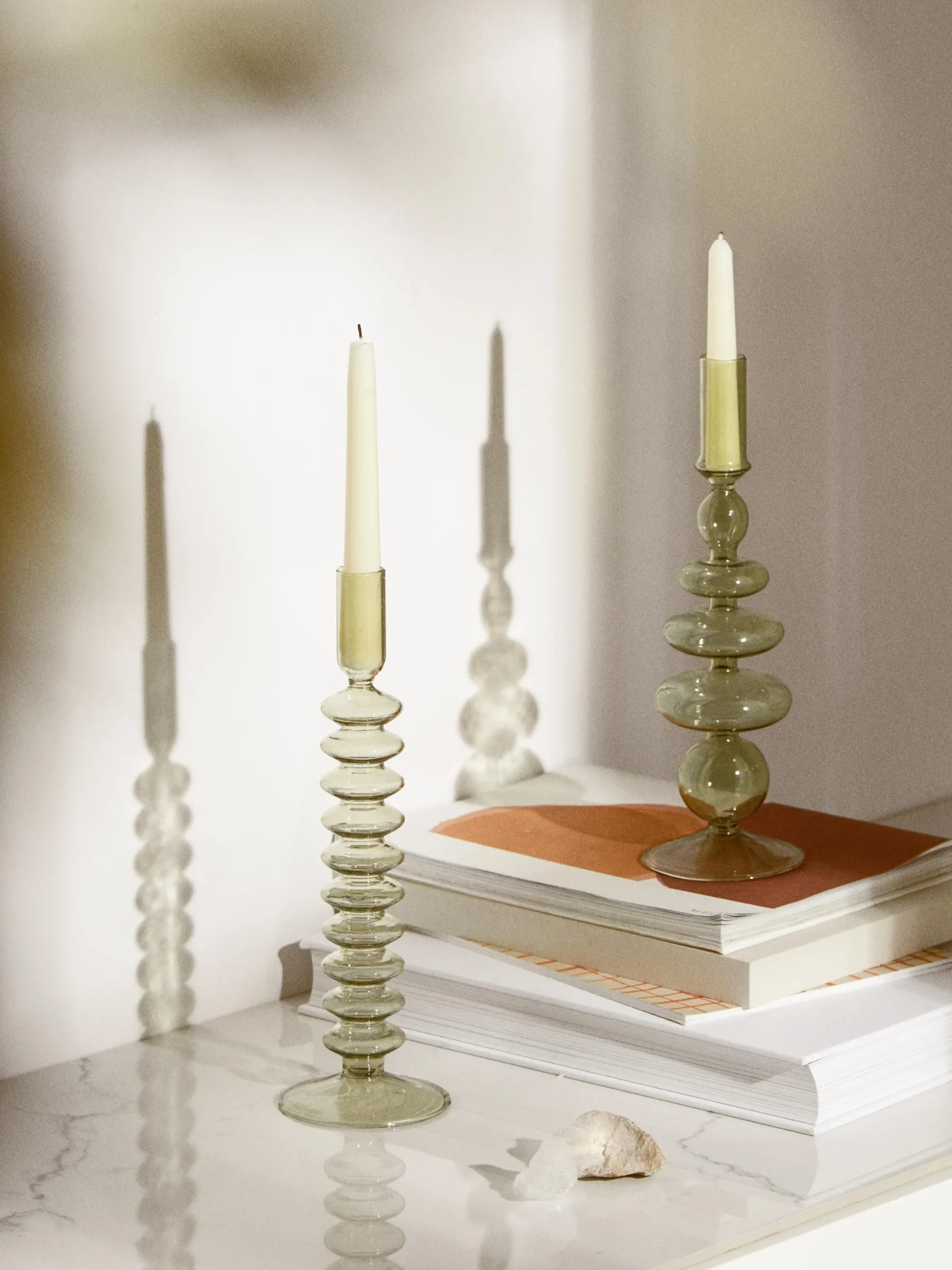 Set 2 candelabri Clea