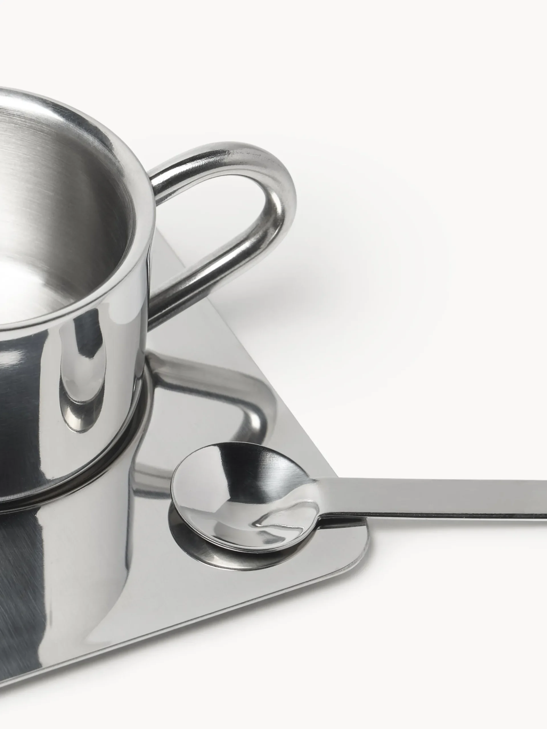 Set da caffè in acciaio inossidabile Shiloh 3 pz