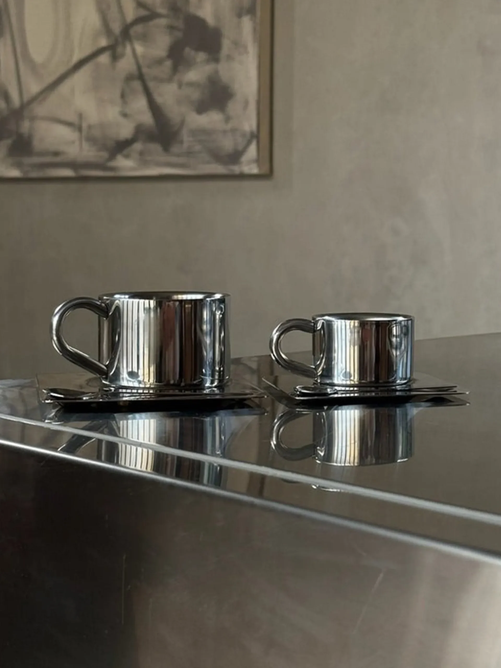 Set da caffè in acciaio inossidabile Shiloh 3 pz
