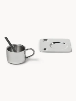 Set da caffè in acciaio inossidabile Shiloh 3 pz