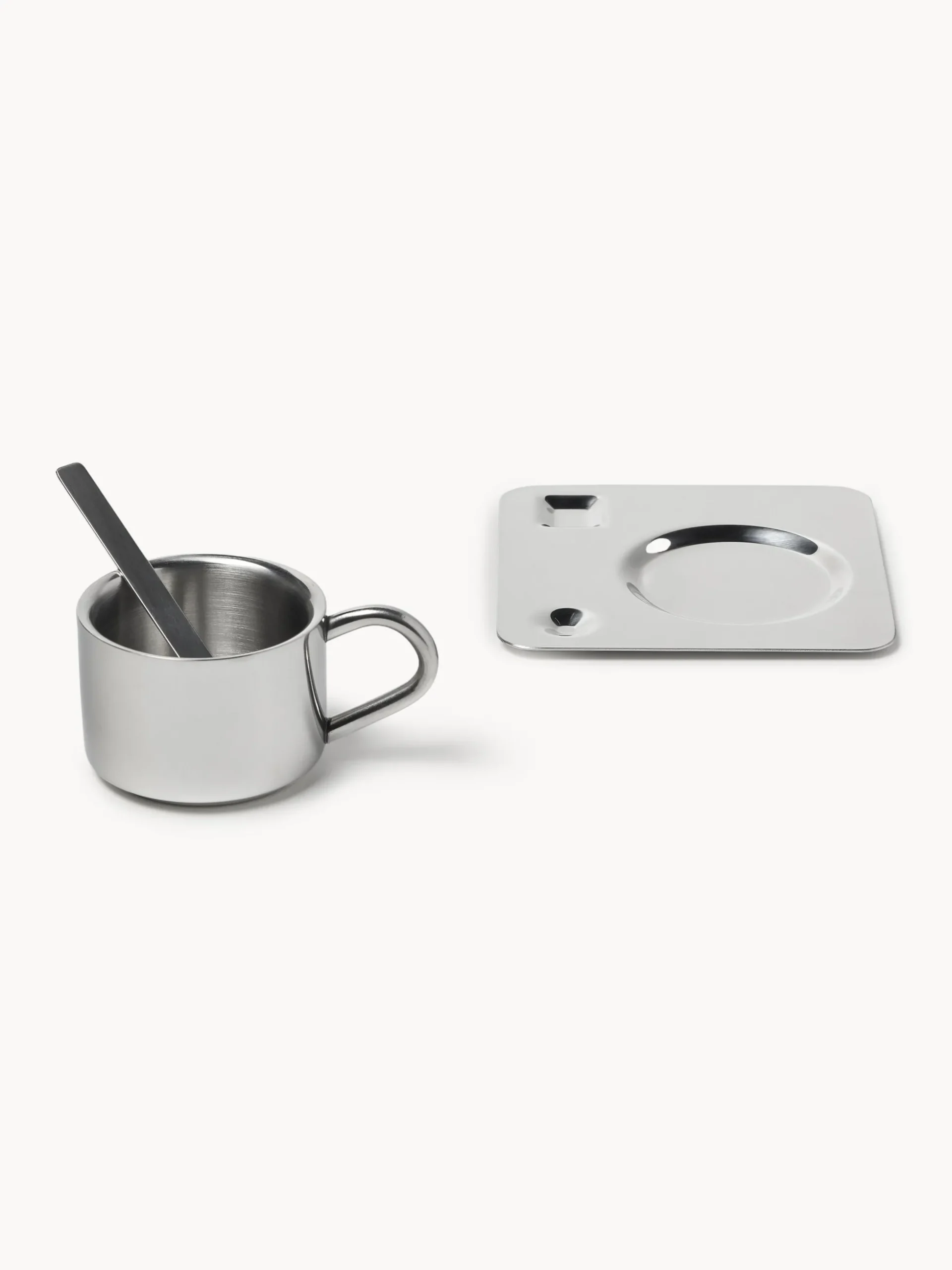 Set da caffè in acciaio inossidabile Shiloh 3 pz