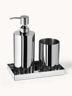 Set di 3 accessori da bagno in metallo Halston