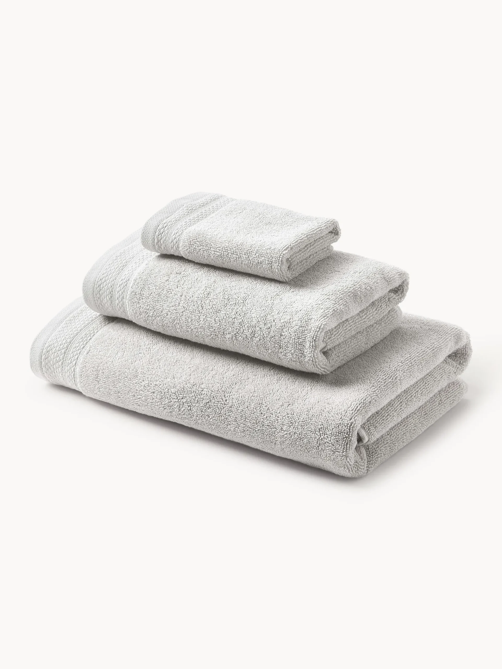 Set di asciugamani in cotone organico Premium, varie misure
