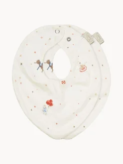 Set di 2 bavaglini in cotone organico Carousel