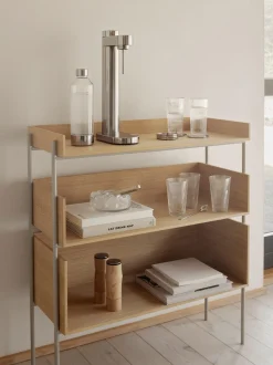Set di 4 bicchieri alti con rilievo Pilastro