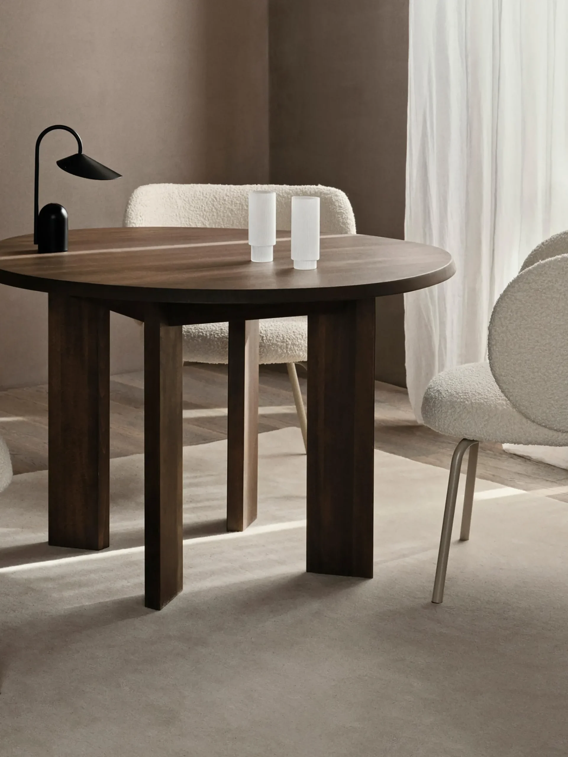 Set di 4 bicchieri da long drink in vetro soffiato millerighe Ripple
