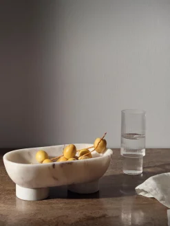 Set di 4 bicchieri da long drink in vetro soffiato millerighe Ripple
