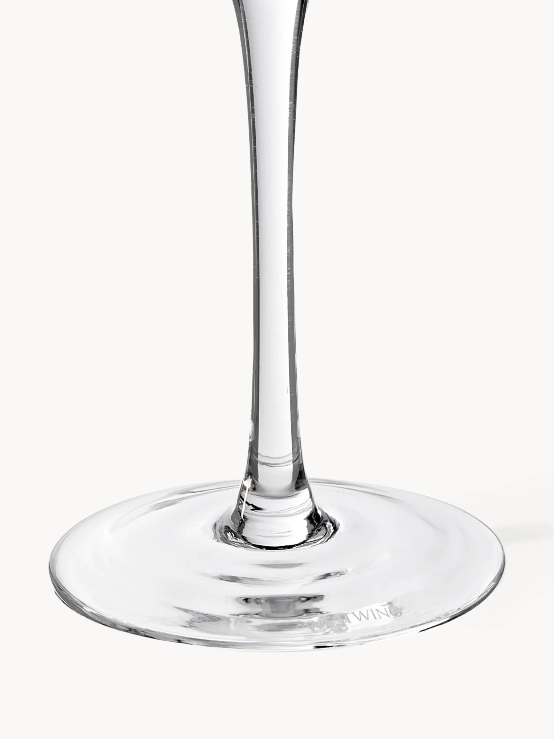 Set di 4 bicchieri da Martini in vetro soffiato Aleo