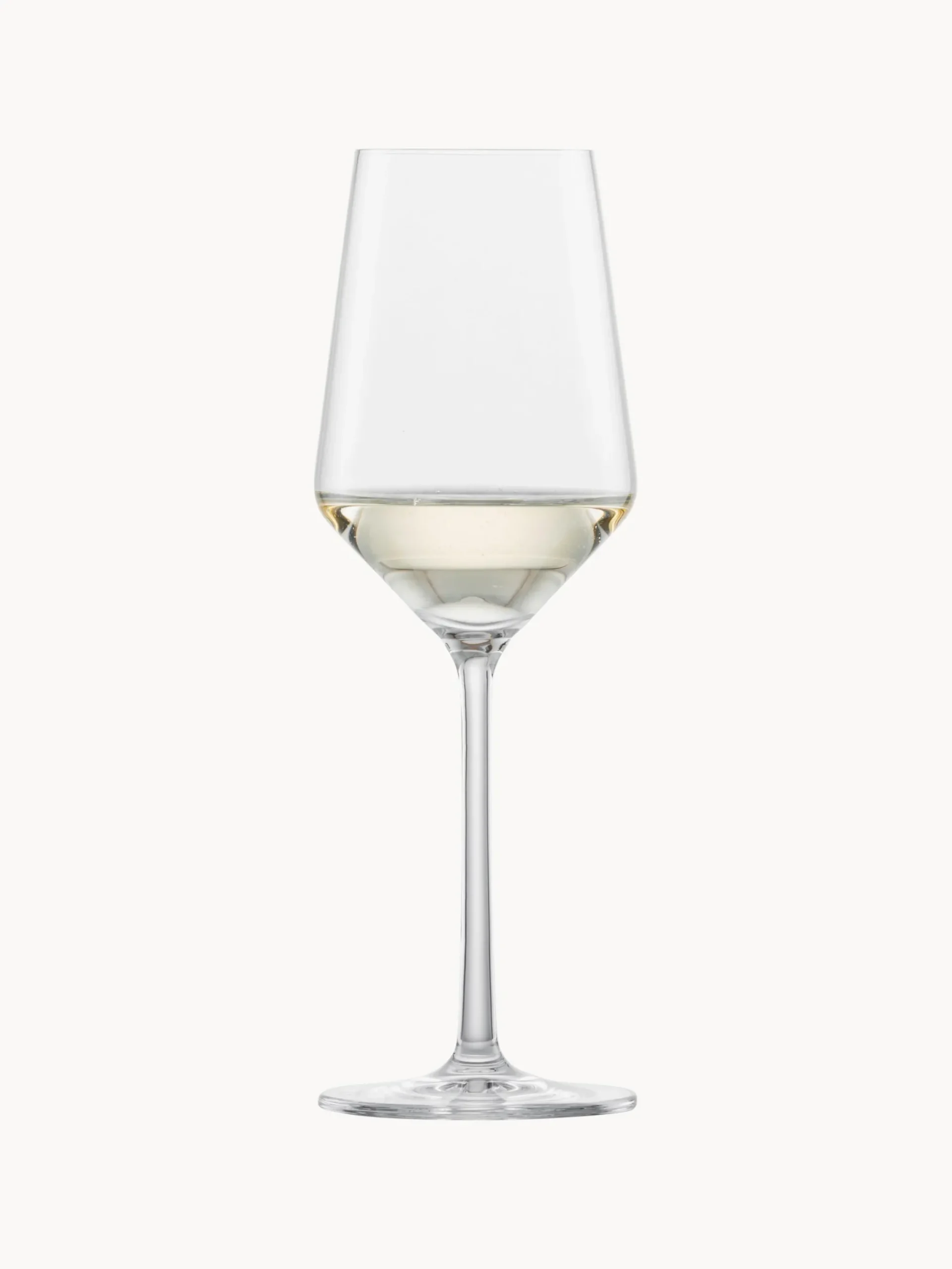 Set di 2 bicchieri da vino bianco in cristallo Pure