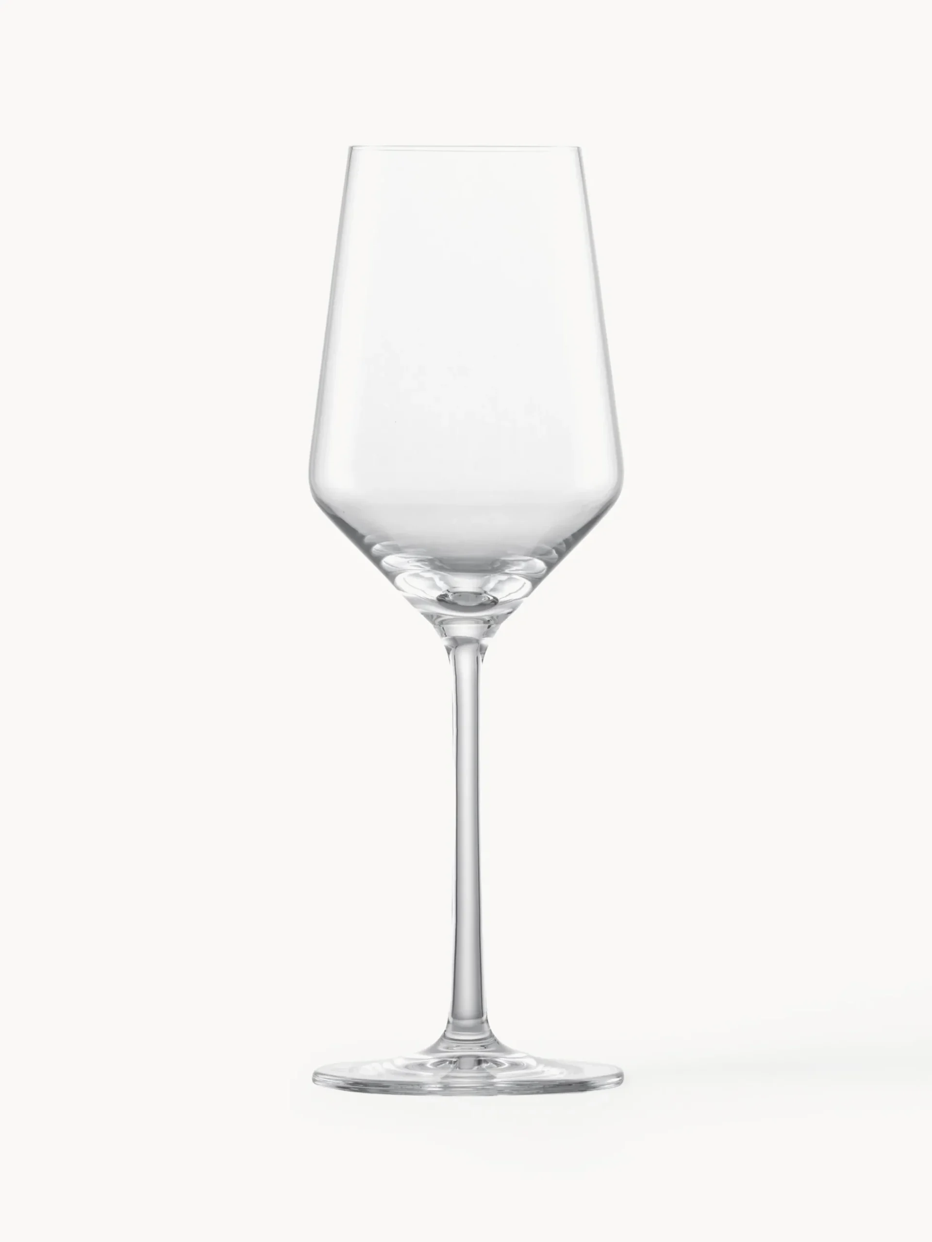 Set di 2 bicchieri da vino bianco in cristallo Pure