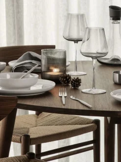 Set di 2 bicchieri da vino bianco in vetro soffiato Belo