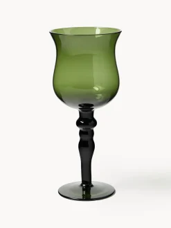Set di 6 bicchieri da vino in vetro soffiato Diseguale