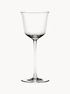 Set di 4 bicchieri da vino rosso in cristallo soffiato Grace