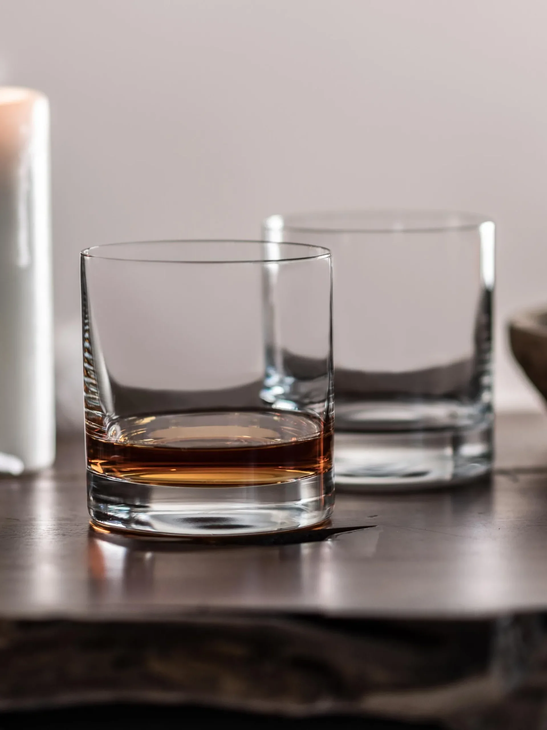 Set di 4 bicchieri da whisky in cristallo Tavoro
