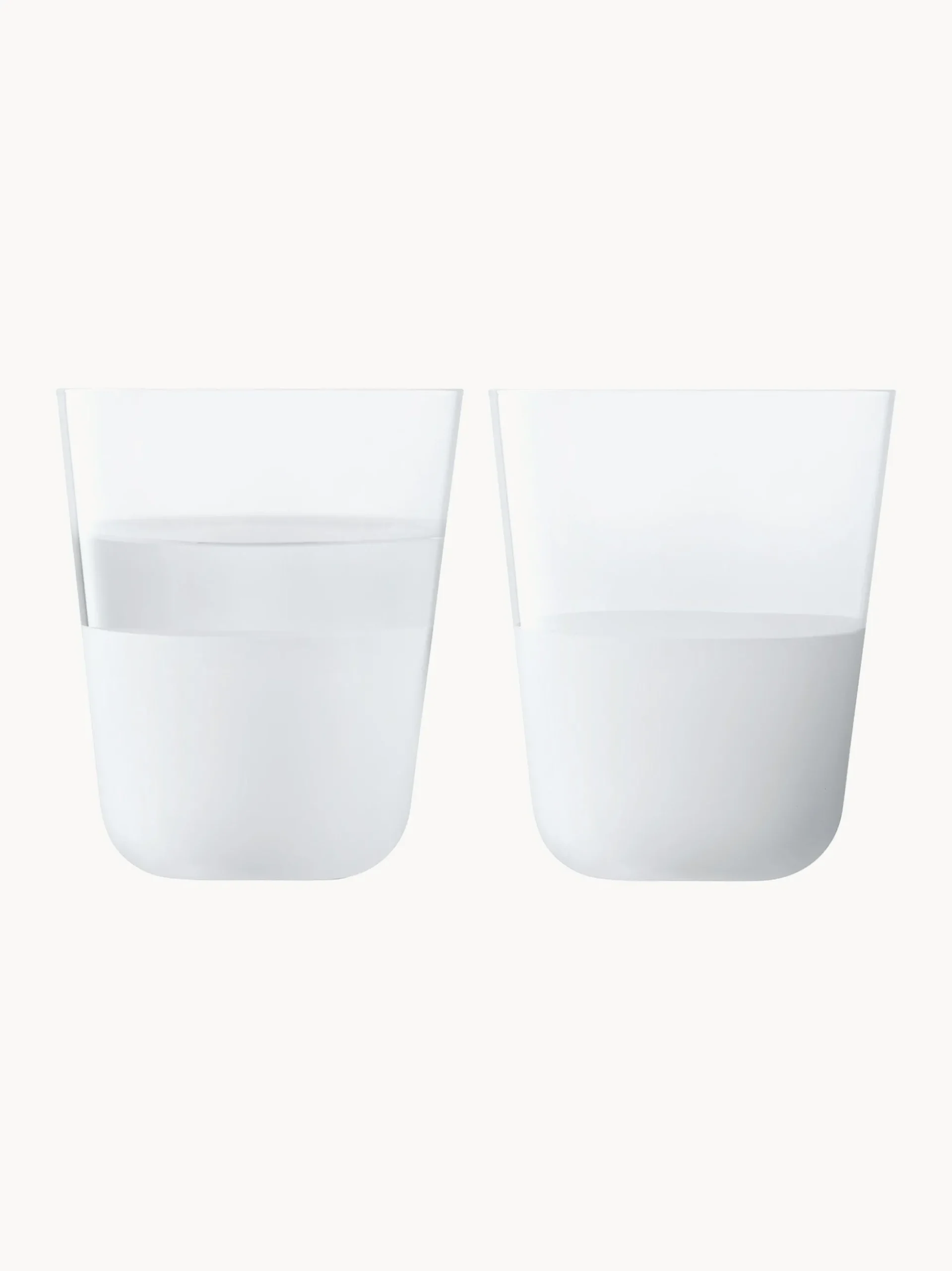 Set di 2 bicchieri dipinti a mano Arc