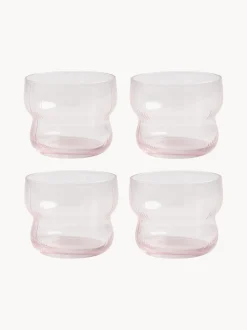 Set di 4 bicchieri fatti a mano Circus