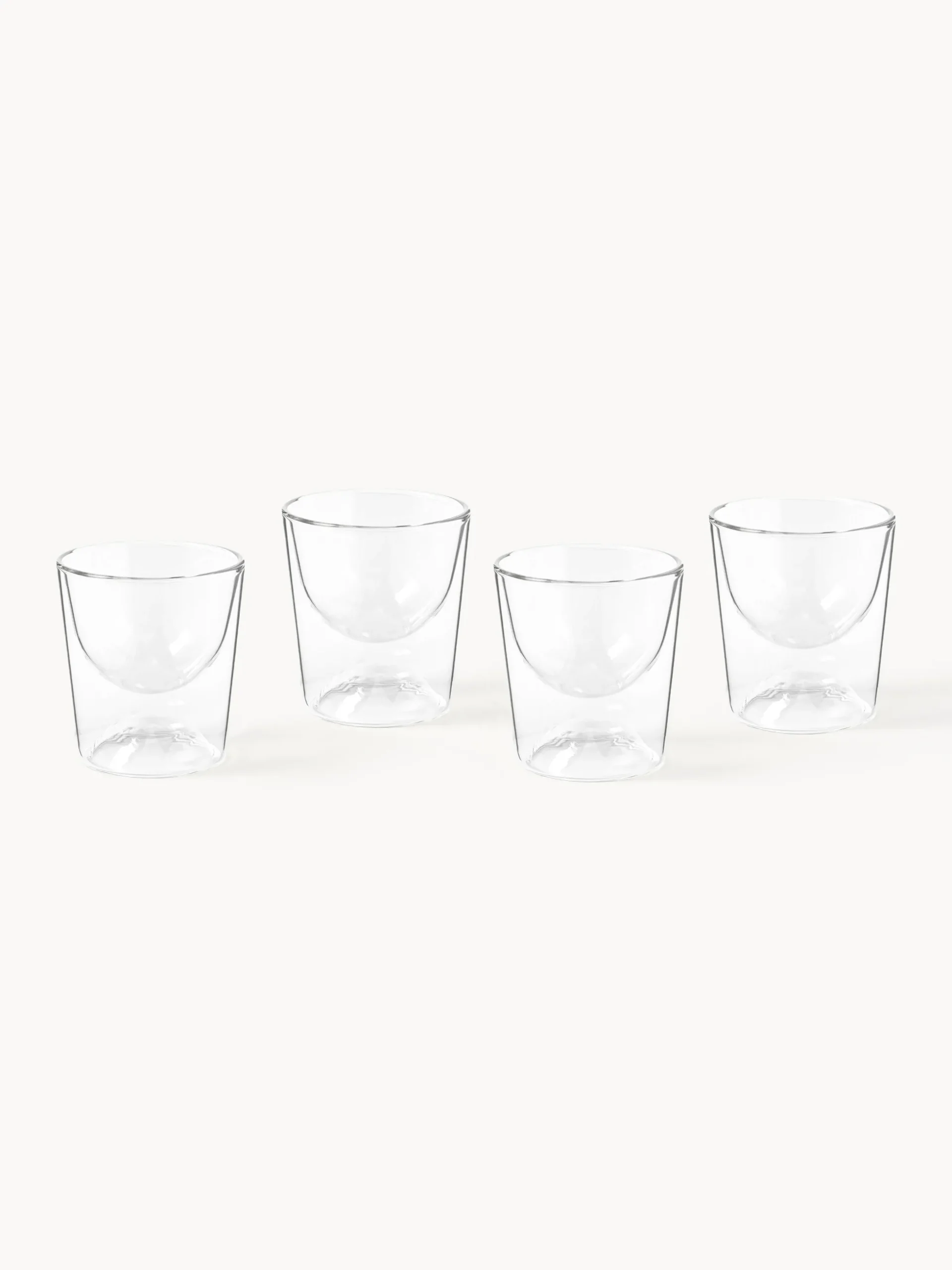 Set di 4 bicchieri fatti a mano Marcus