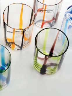 Set di 6 bicchieri fatti a mano Tirache