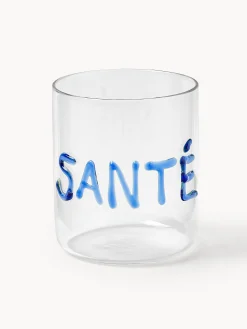 Set di 4 bicchieri in vetro soffiato Tutti