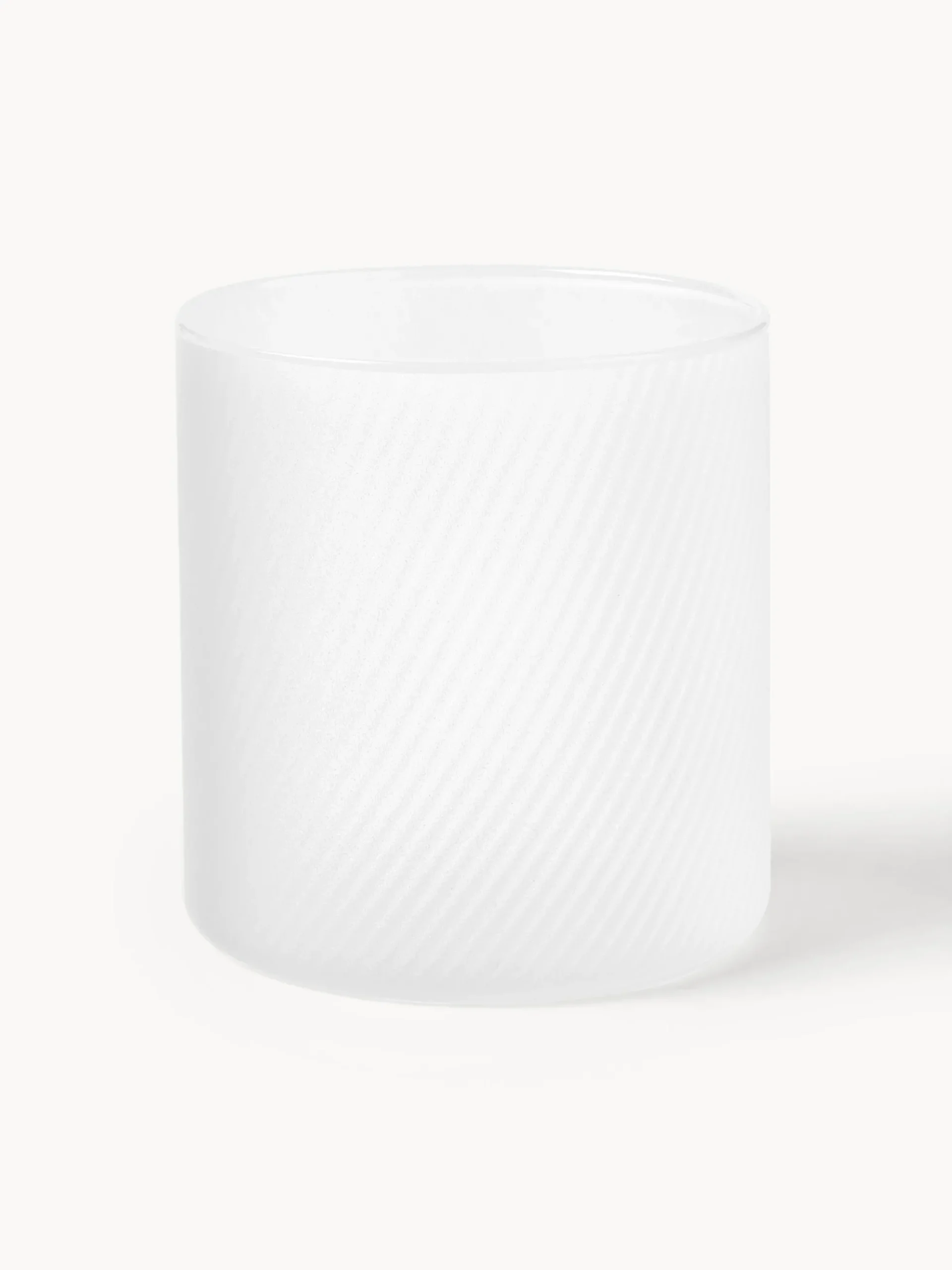 Set di 4 bicchieri in vetro soffiato Limon