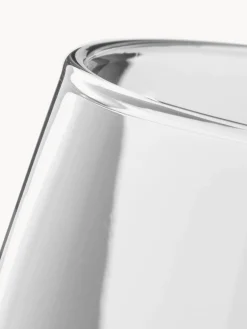 Set di 4 bicchieri in vetro soffiato Smoke
