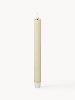 Set di 2 candele a bastoncino fatte a mano Real Flame, alt. 24 cm