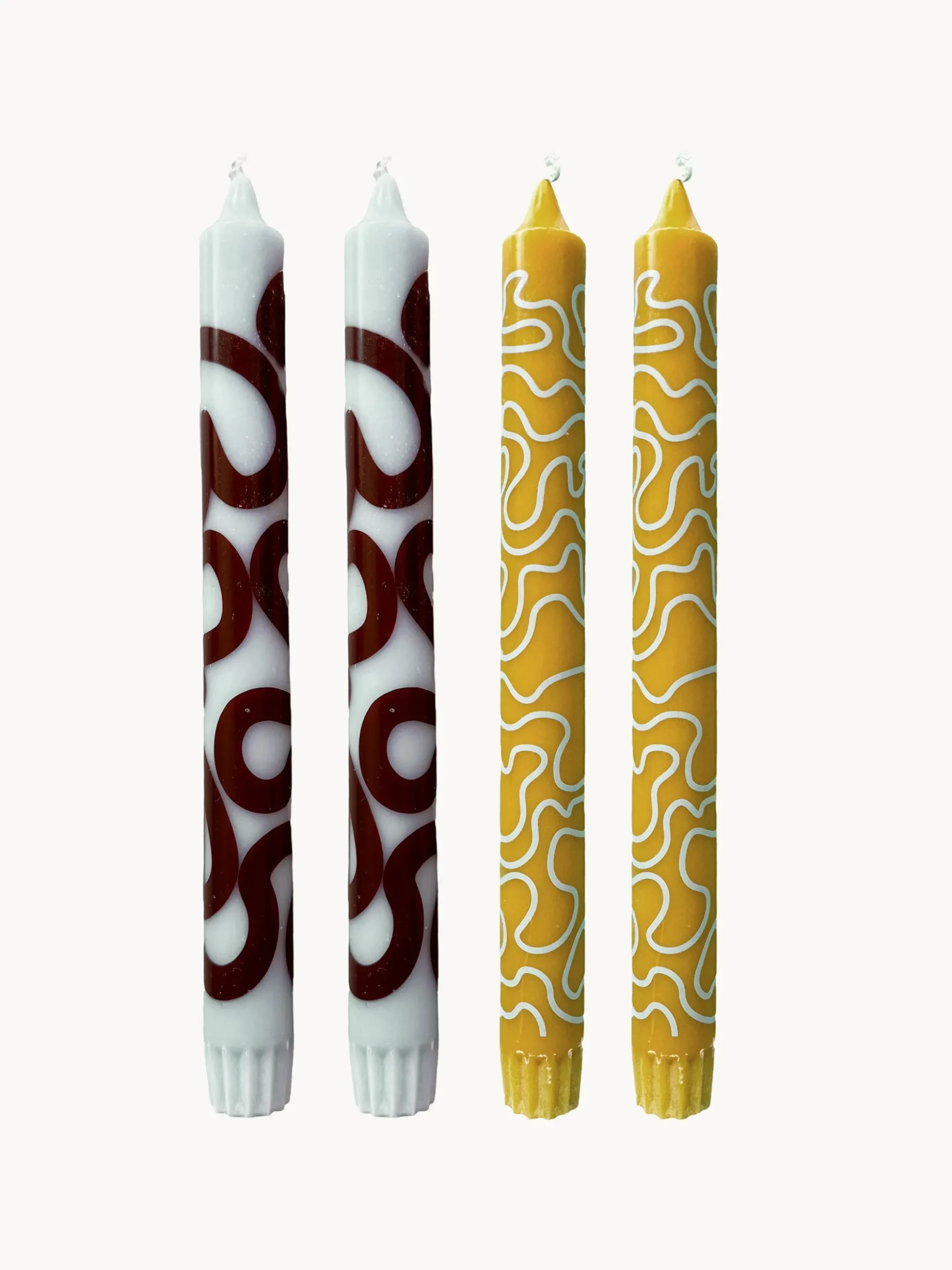 Set di 4 candele da tavolo New Ones