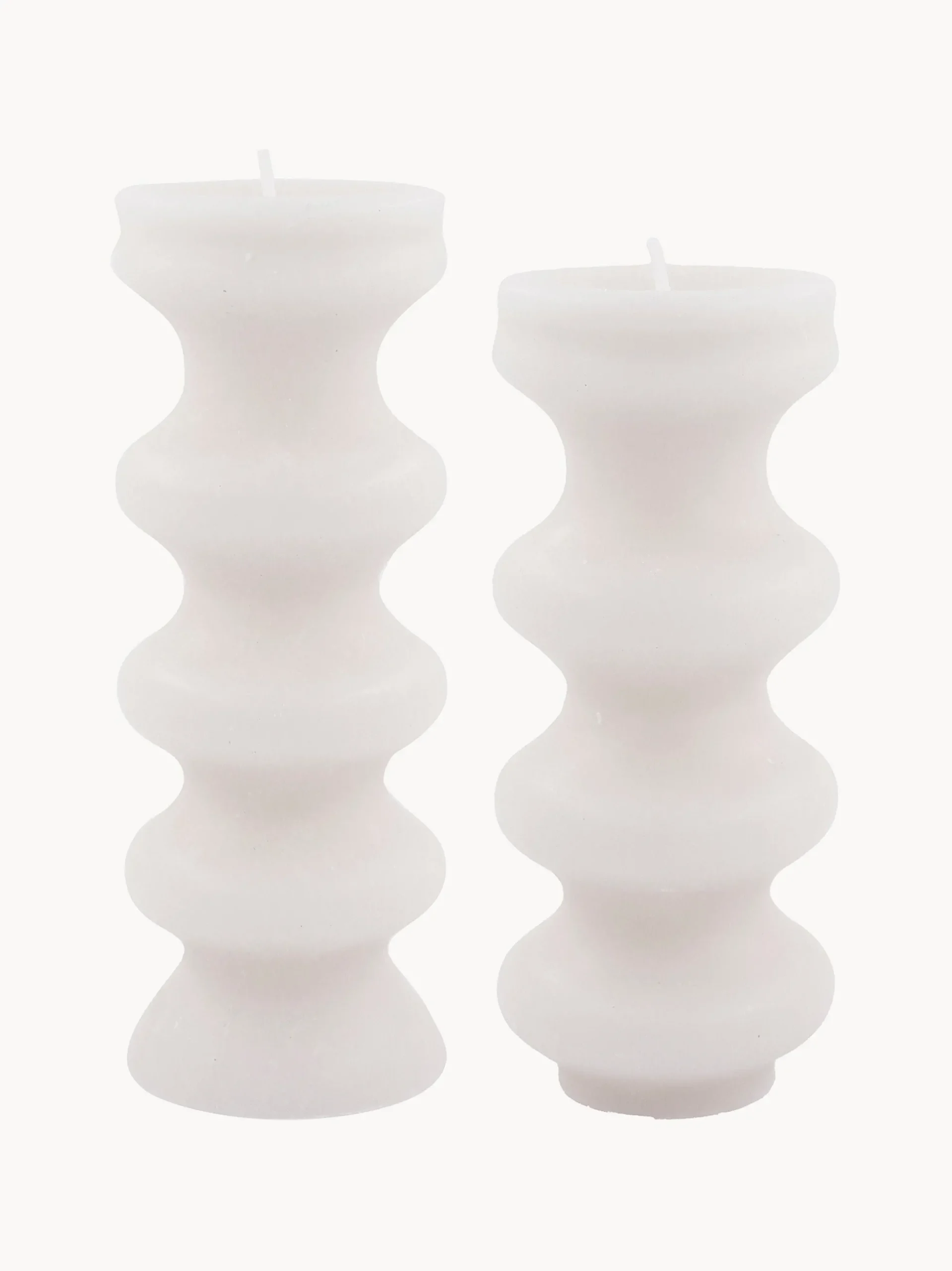 Set di 2 candele fatte a mano Mura