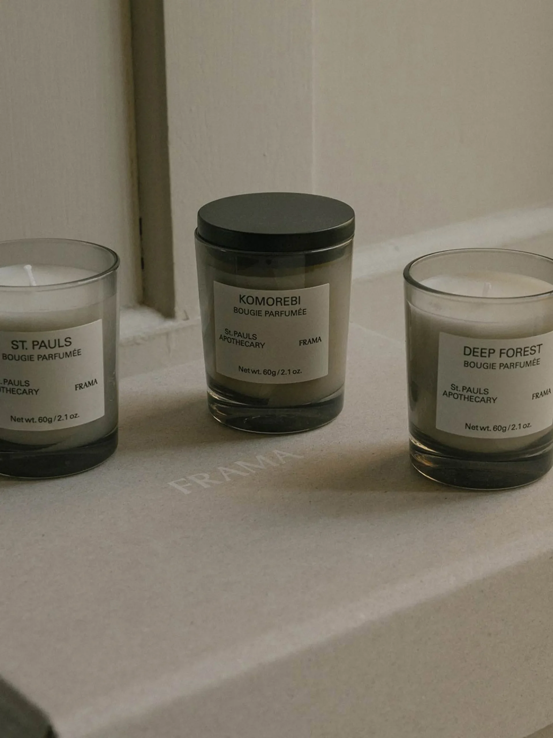 Set di 3 candele profumate Gift Box