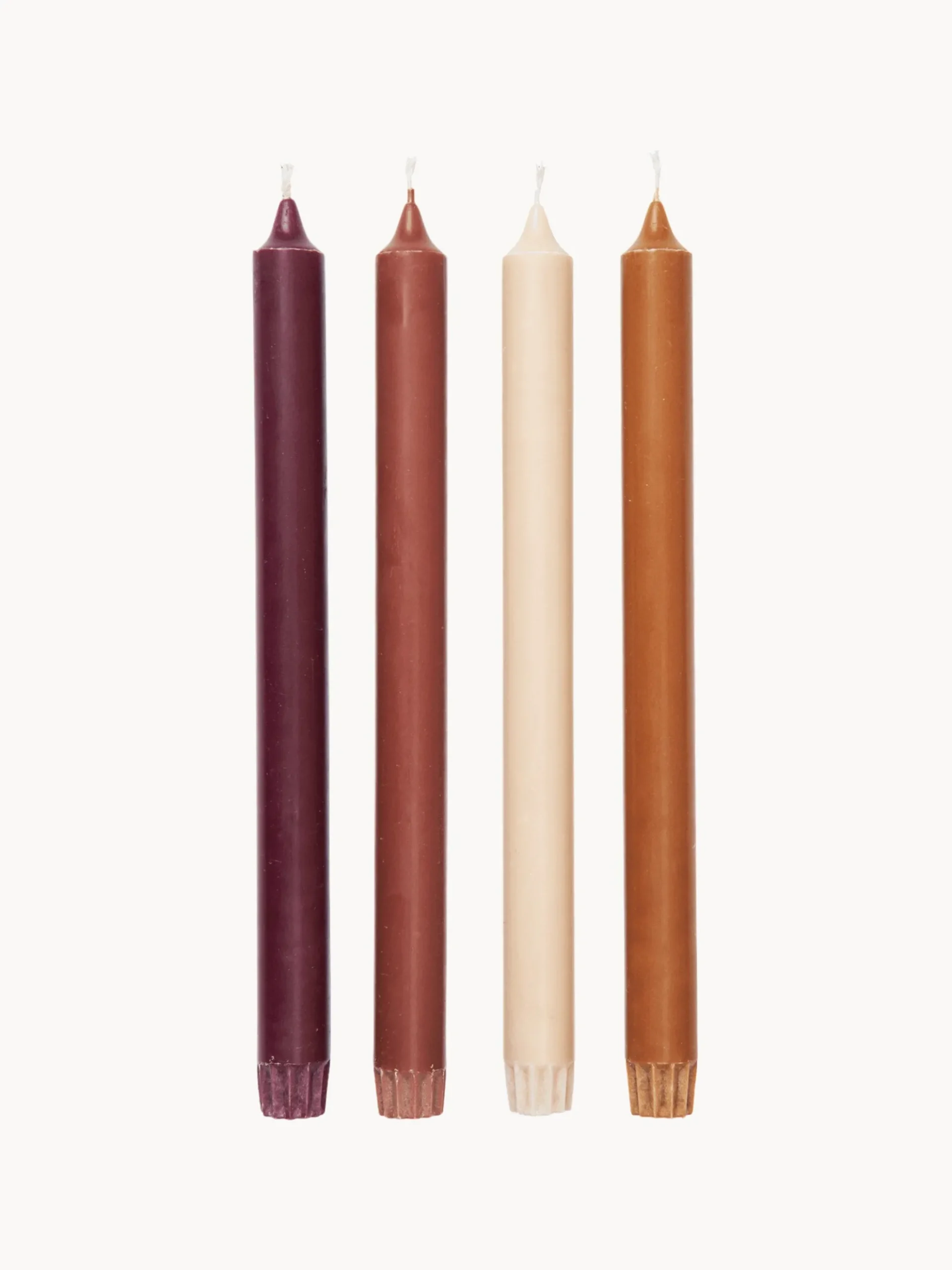Set di 4 candele Pure