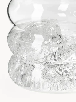 Set di caraffa e bicchieri in vetro soffiato Bubbly 5 pz