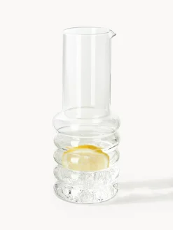 Set di caraffa e bicchieri in vetro soffiato Bubbly 5 pz