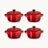 Set di 4 casseruole piccole Mini Cocotte