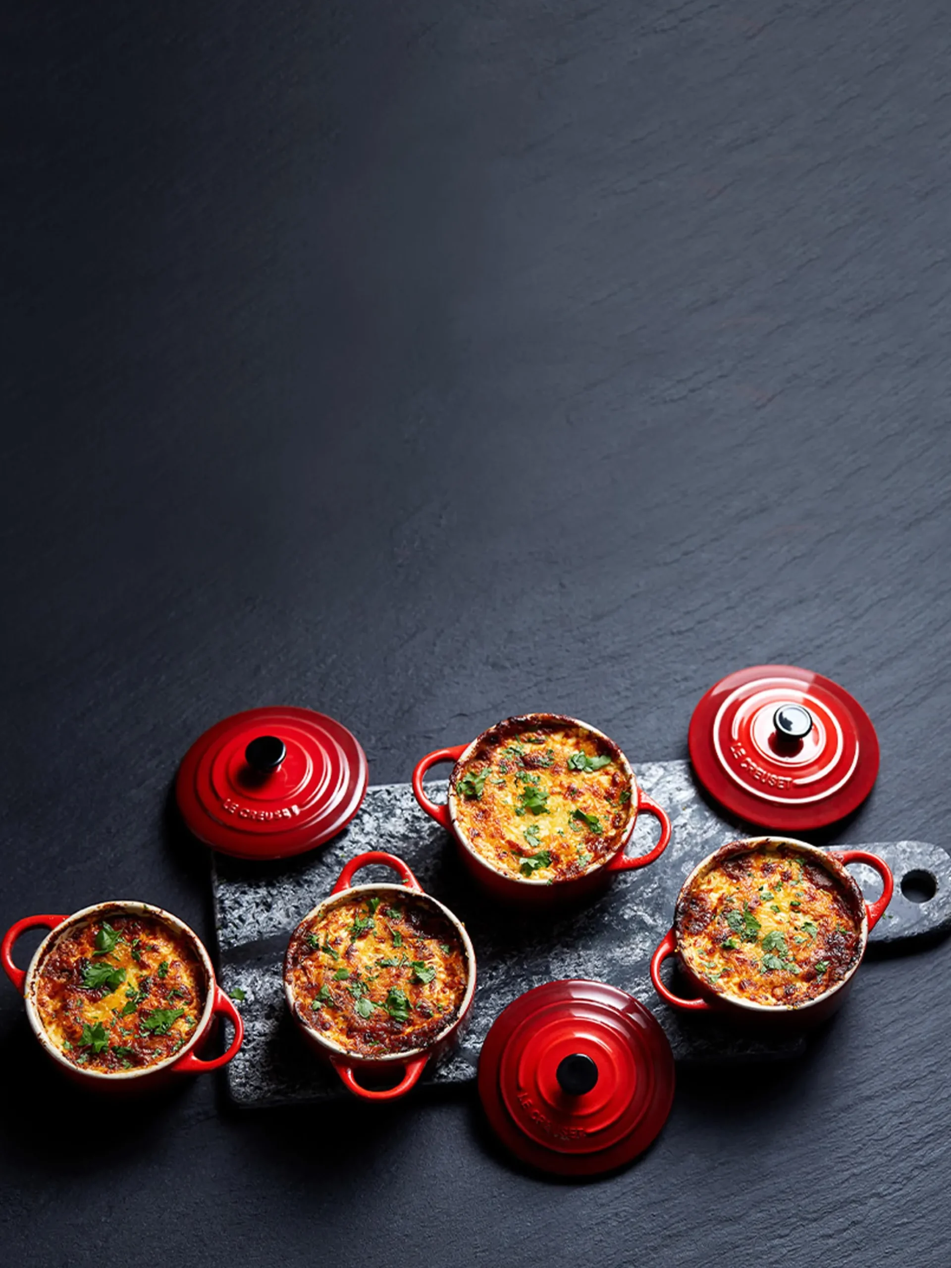 Set di 4 casseruole piccole Mini Cocotte