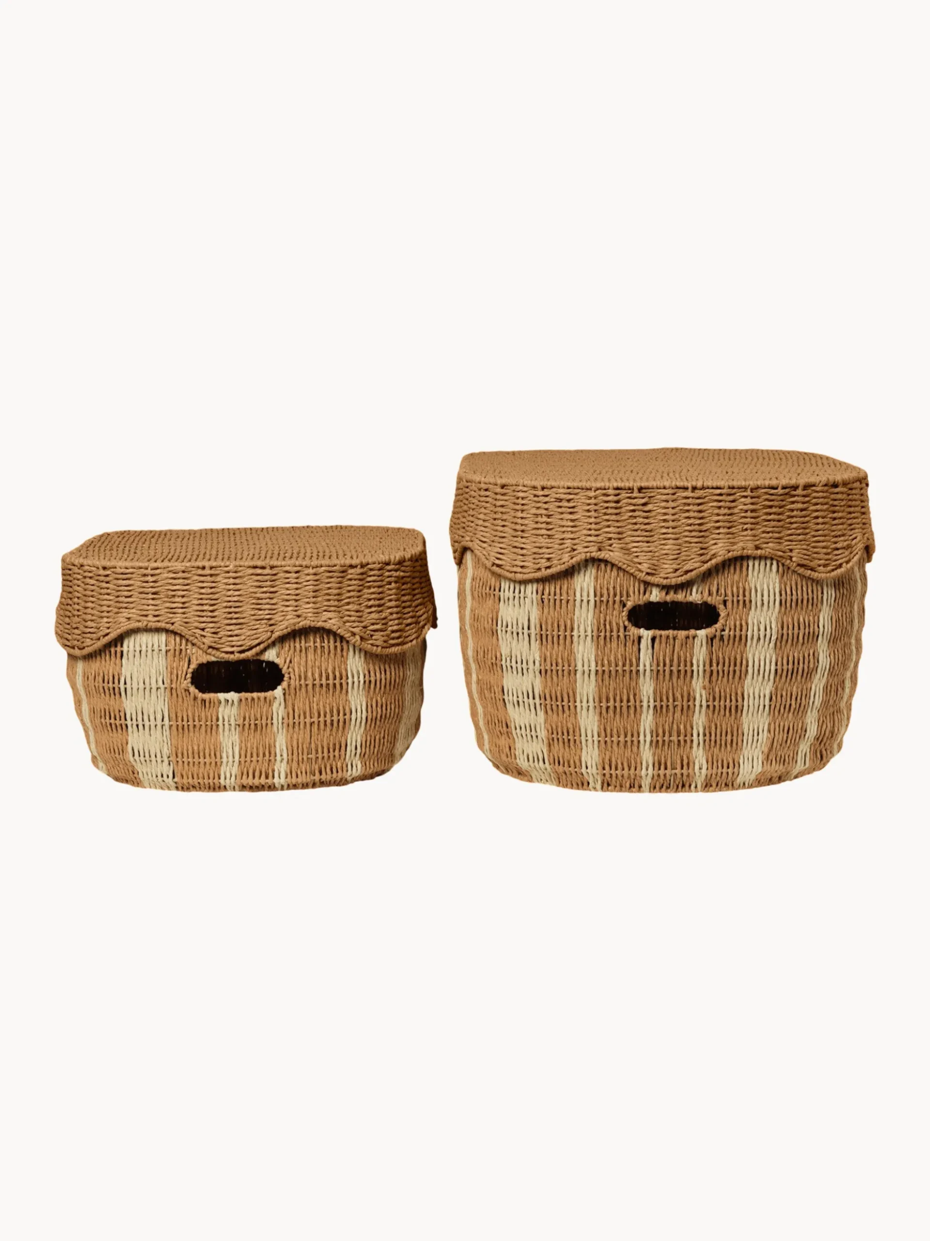 Set di 2 ceste portaoggetti Rivan
