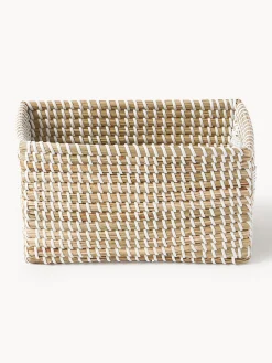 Set di 3 cestini in fibra naturale Aleya