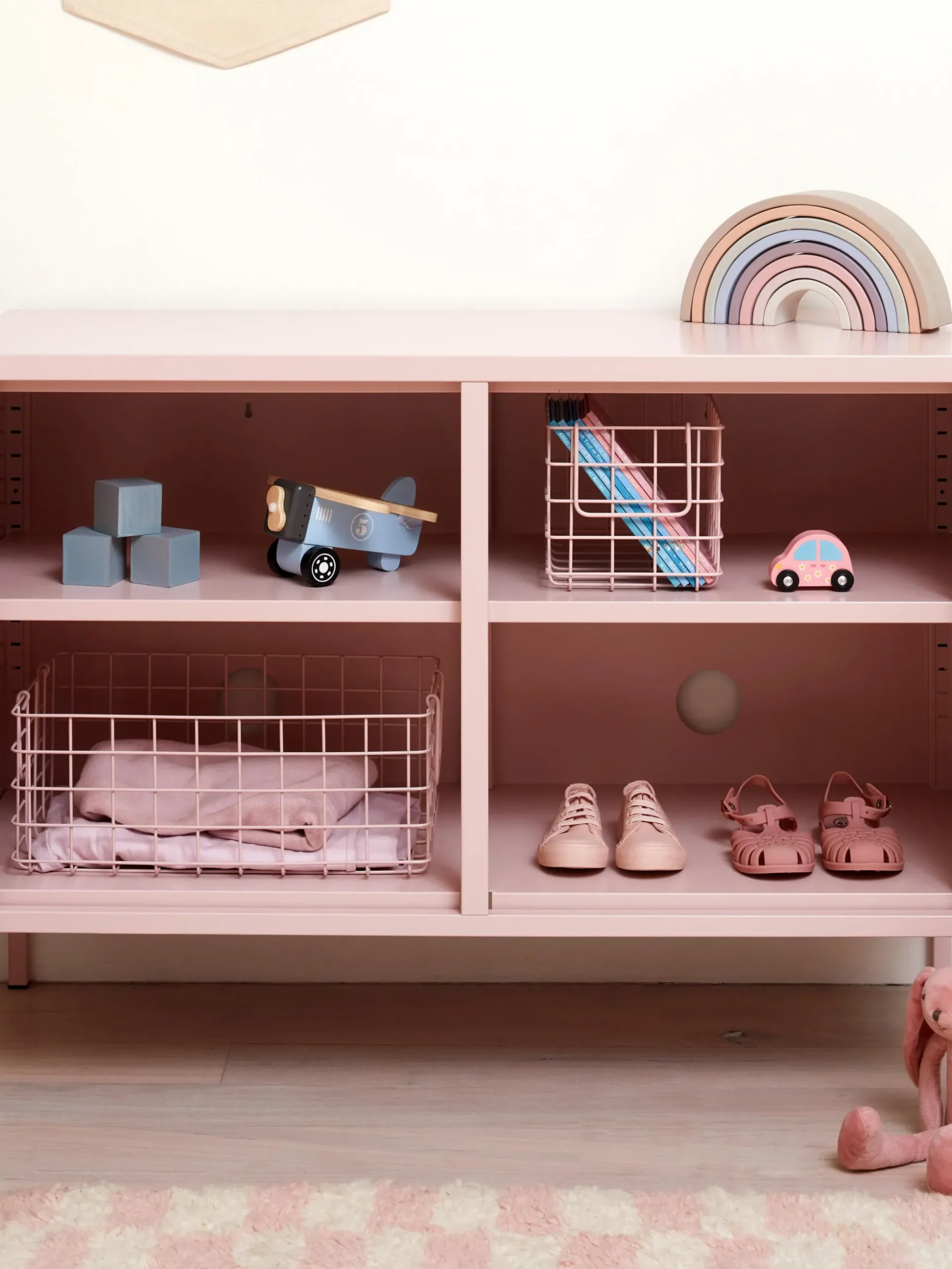 Set di 3 cestini in metallo The Baskets
