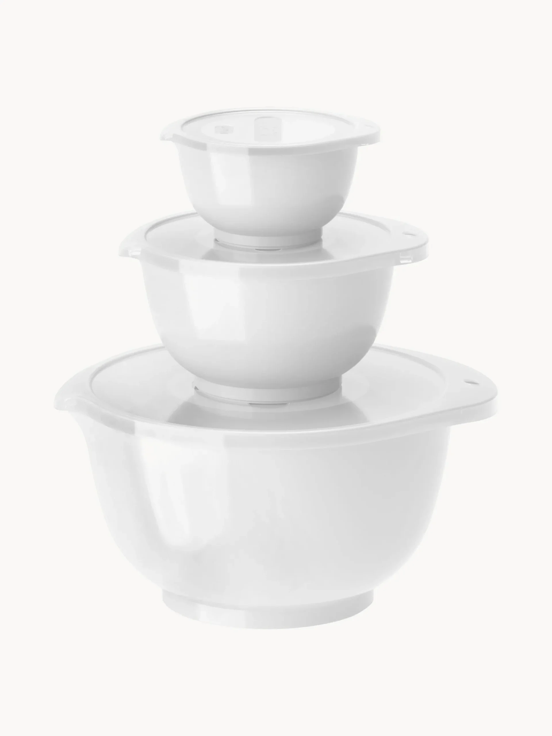 Set di 3 ciotole con coperchio Margarethe