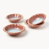Set di 4 ciotole fatte a mano Marguerite