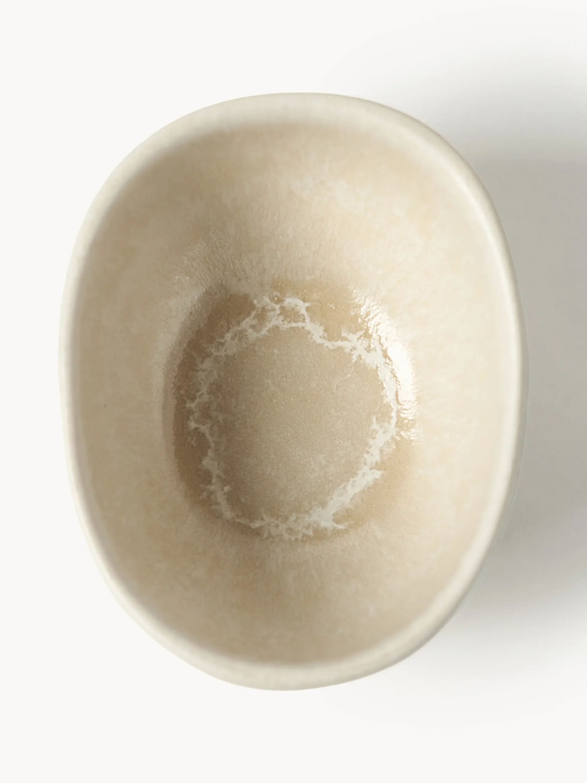 Set di 2 ciotole per salse dalla forma organica fatte a mano Macey