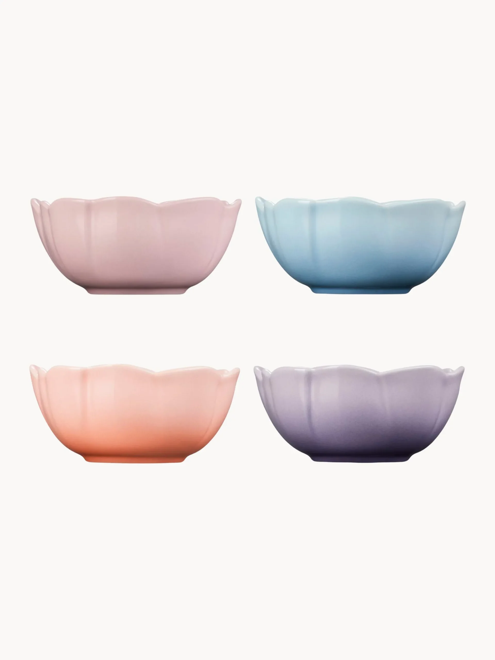 Set di 4 ciotole Petal